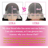 13x6 Lace Front Wigs Human Hair Pre Plucked 200% Density Body Wave HD Lace Front Wigs Human Hair Transparent Frontal Glueless Wigs Virgin Human Hair for Women Natural Black