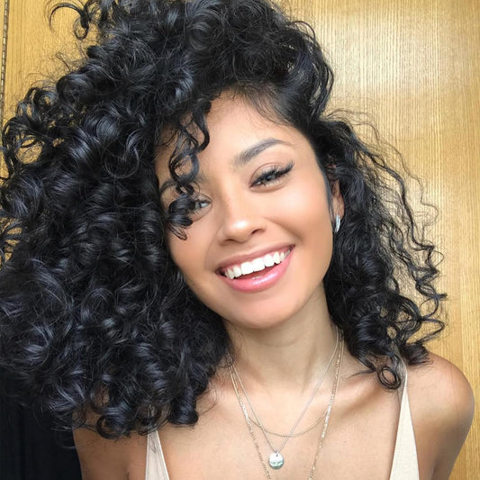 14~26'' Curl Crochet Braids for Water Wave Crochet Human Hair for Black Women