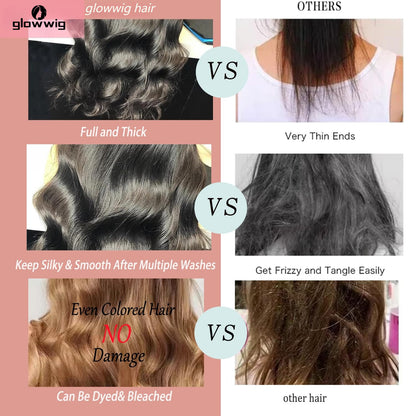 12A Human Hair Bundles Body Wave One Bundle 100% Unprocessed Brazilian Virgin Hair Bundles Double Weft Weave Body Wave Human Hair Natural Black Color