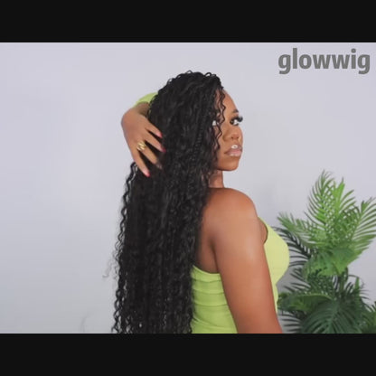 Human Braiding Hair Water Wave Human Hair Bulk for Boho Braids Brazilian Virgin Human Hair