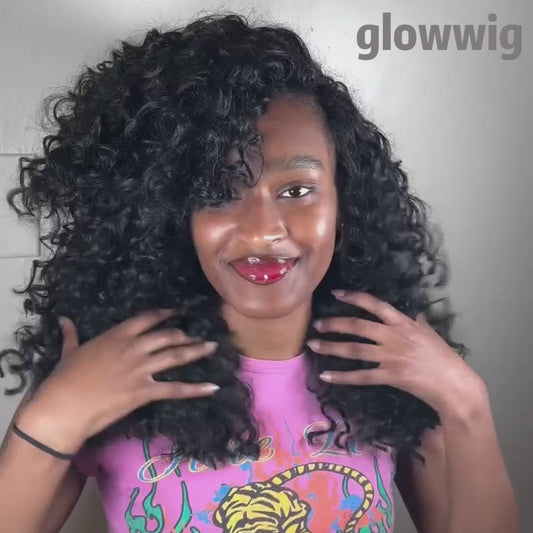 14~26'' Curl Crochet Braids for Water Wave Crochet Human Hair for Black Women